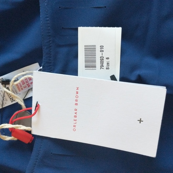 NWT Orlebar Brown Blue 💙Bond One-Piece Swimsuit - Picture 7 of 13